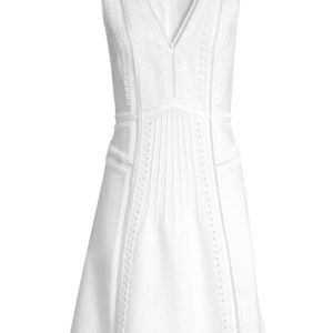 Kobi Halperin White Beaded Dress